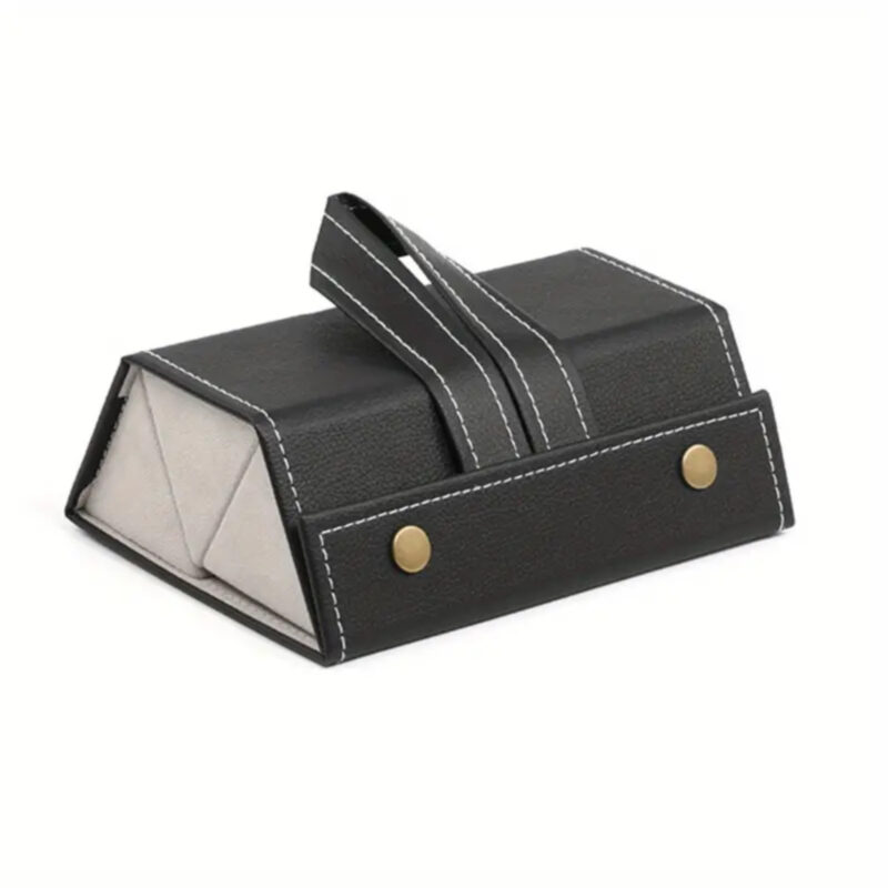 1pc Boîte De Rangement Pour Lunettes Pliables